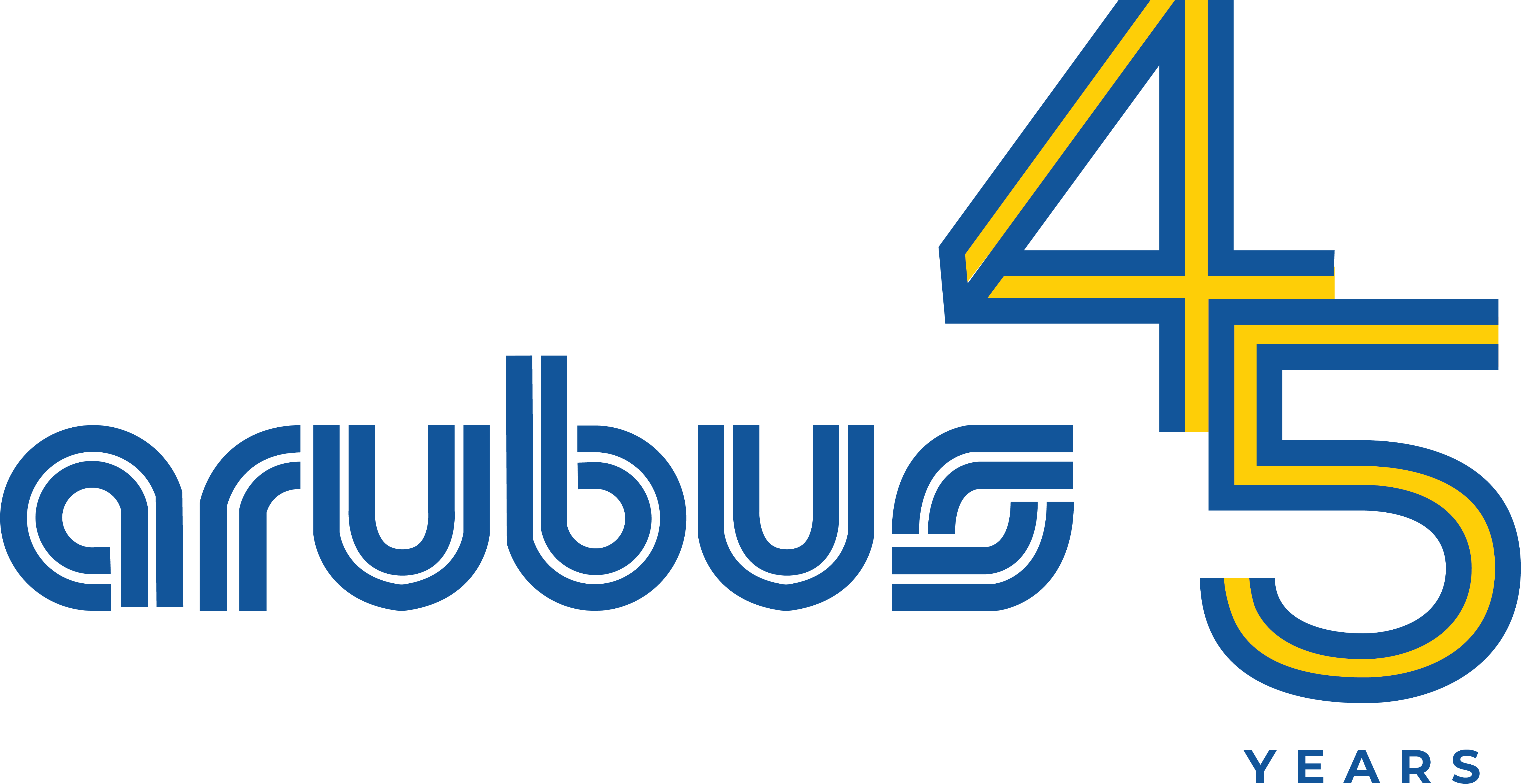 ARUBUS 45TH Anniversary Logo45th Anniversary Logo_45 YEARS Arubus